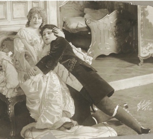 Margarete Ober, the Met's first Octavian, with Frieda Hempel as the Marschallin